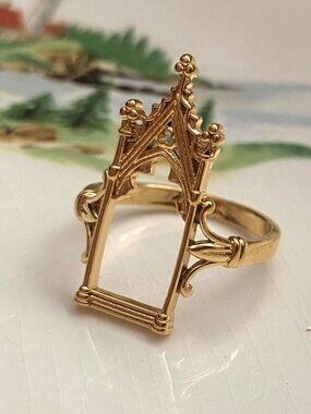 Free People Castello Gold Ring